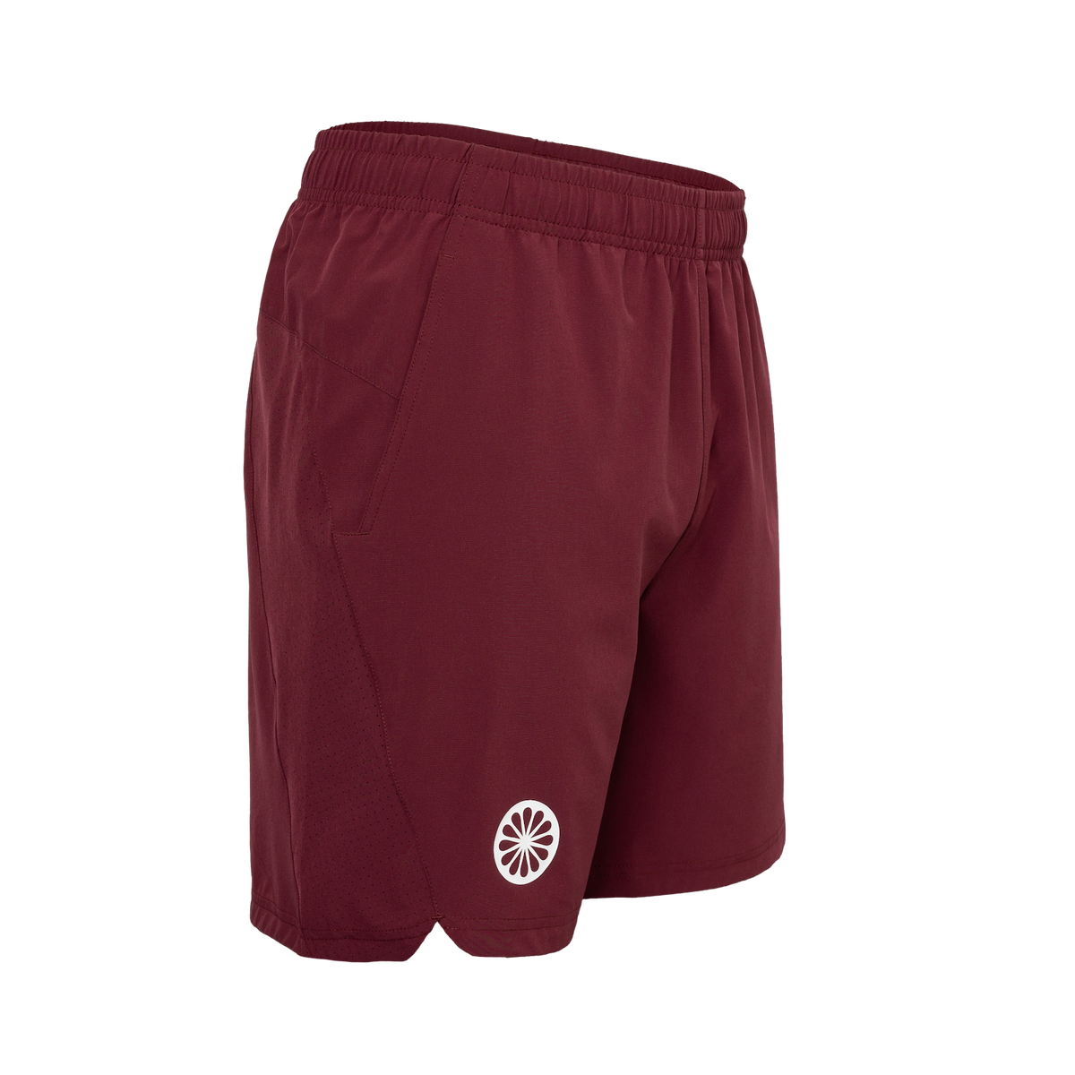 Jaipur men performance short in rood (Bordeaux) – foto 2