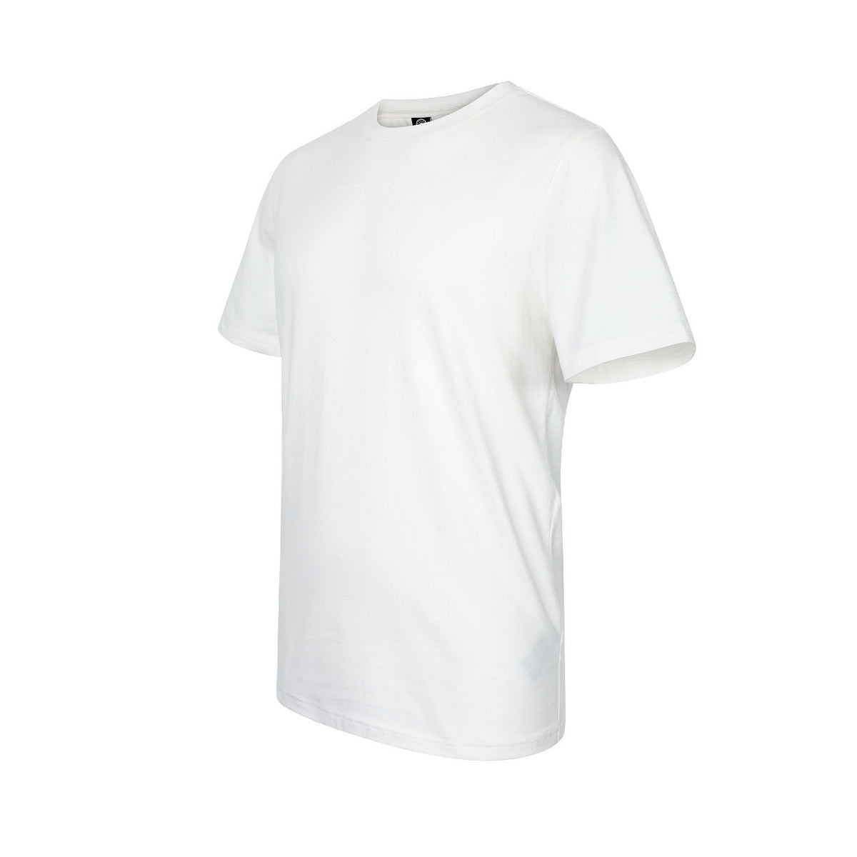 Men cotton tee in wit (White) – foto 4