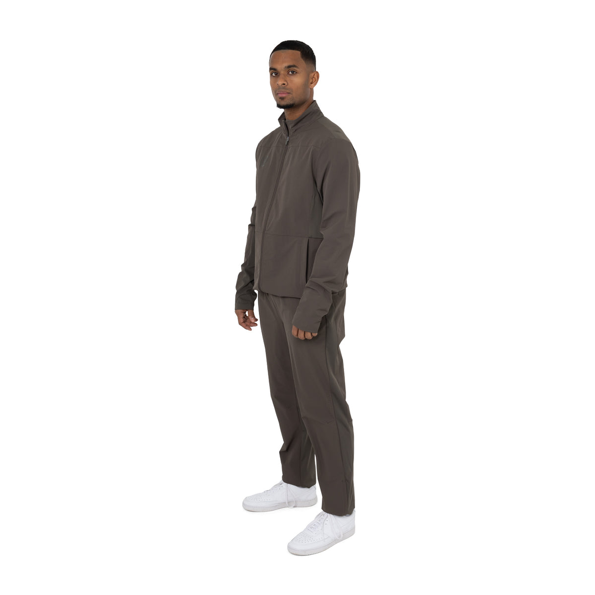 Men plyo flex pant regular fit in bruin (Black Olive) – foto 6