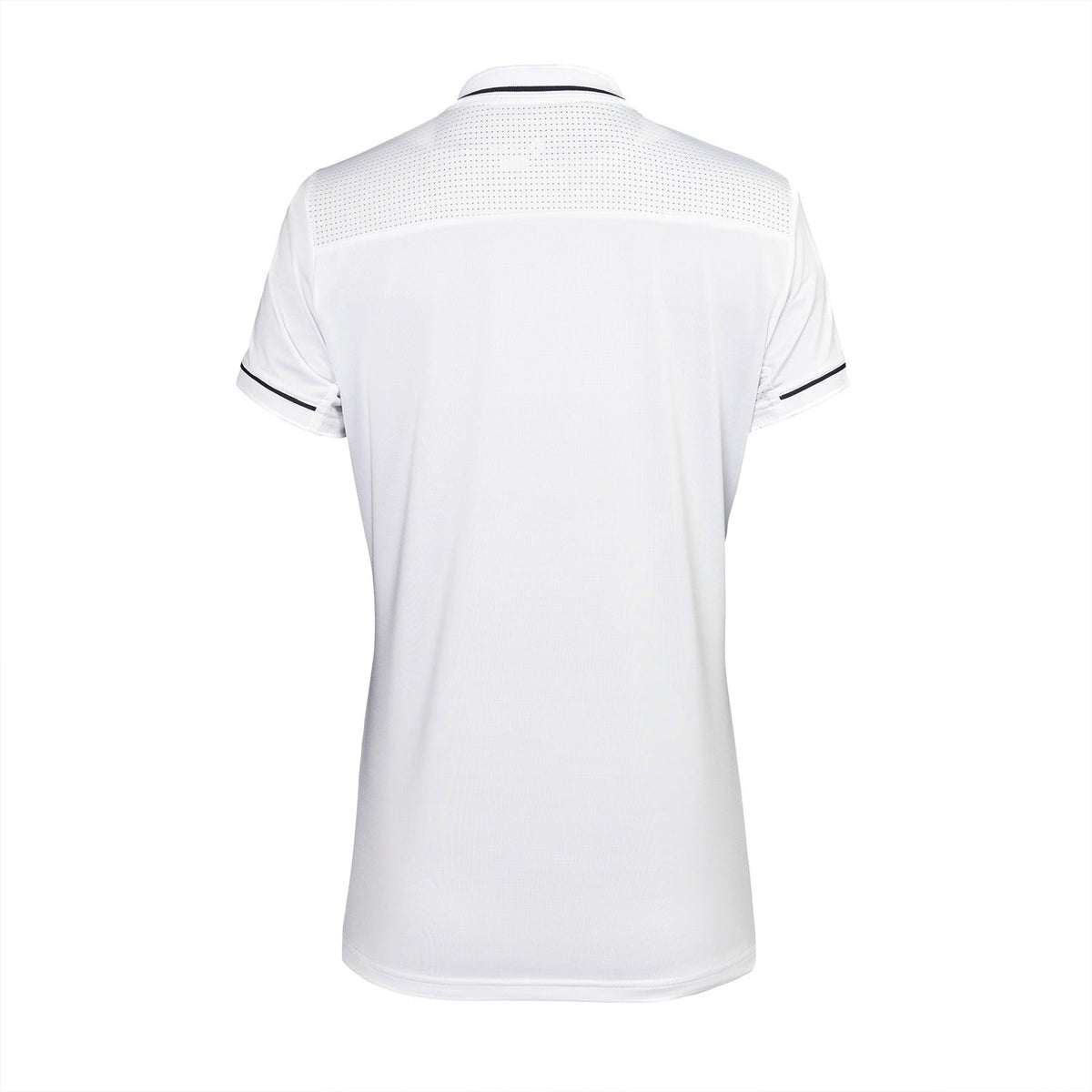 Carbon women pro polo in wit (White) – foto 3