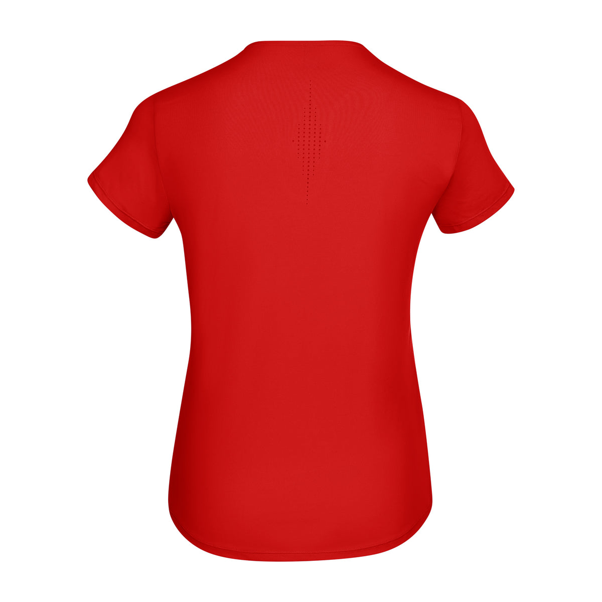 Women breeze tee in rood (Salsa Red) – foto 3
