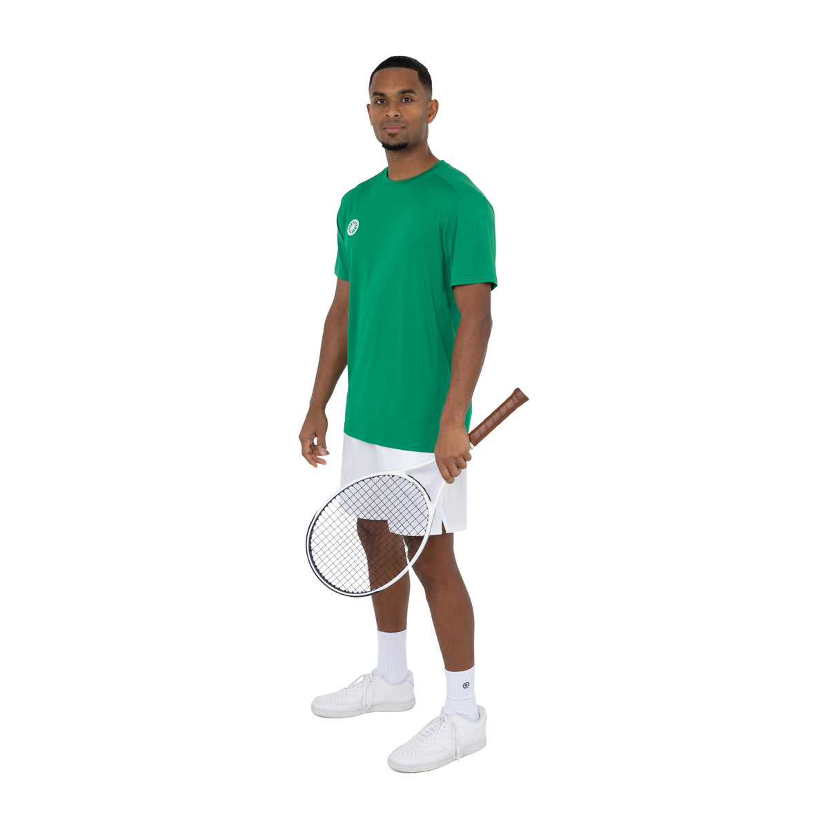 Men agility tee in groen (Lush Green) – foto 6