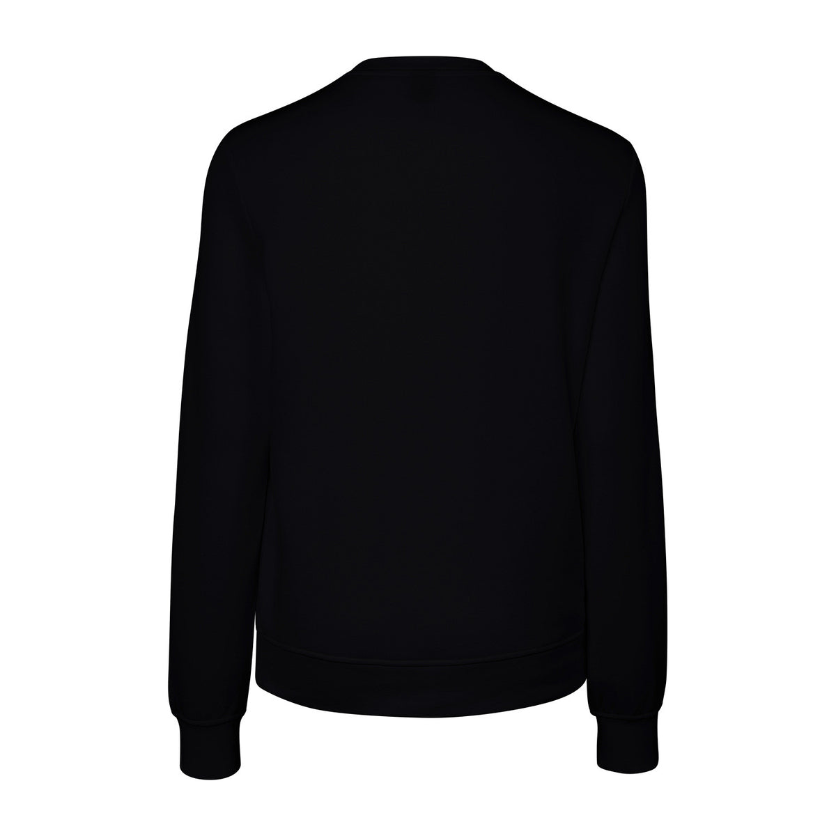 Women classic crew sweater in zwart (Black) – foto 3