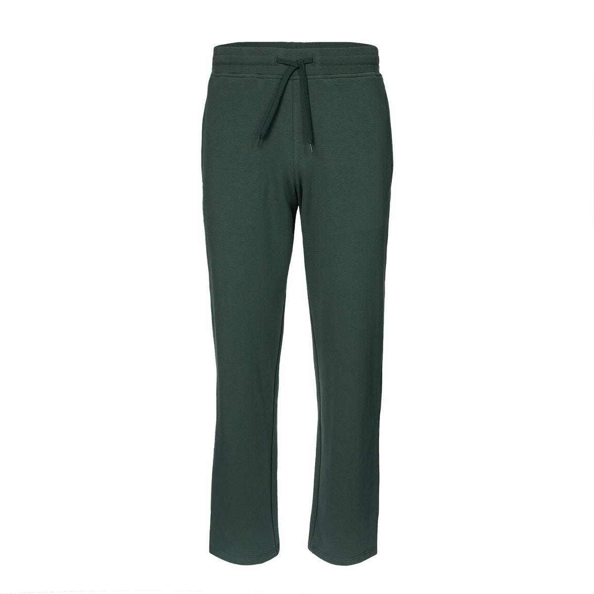 Men cotton track pant in groen (Hunter Green) – foto 1