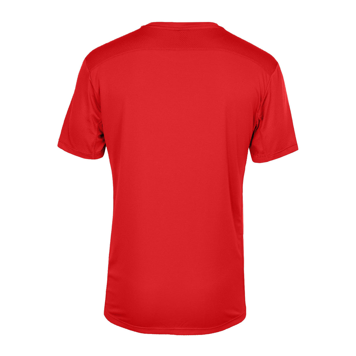 Men agility tee in rood (Ruby Red) – foto 3