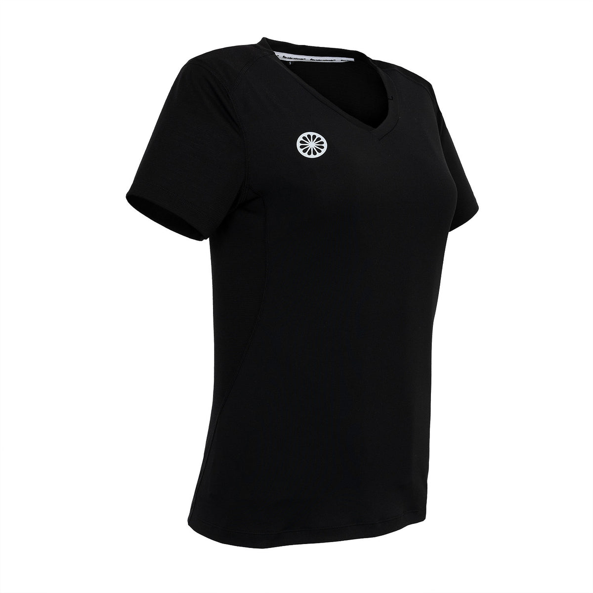 Women dry touch tee in zwart (Black) – foto 2