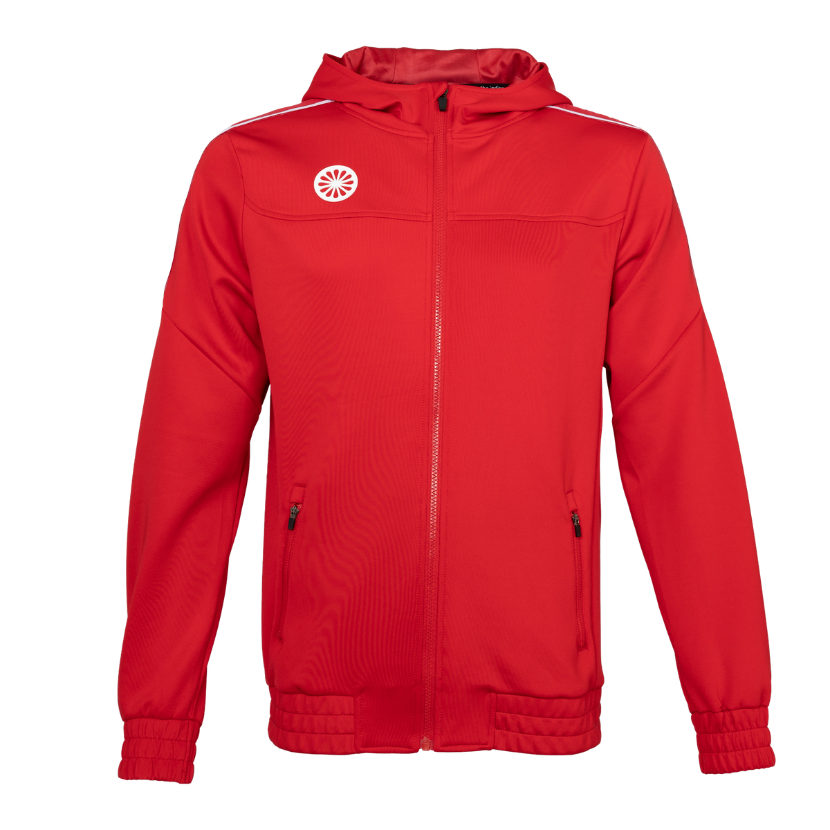 Jaipur capuchonvest heren in rood – foto 1