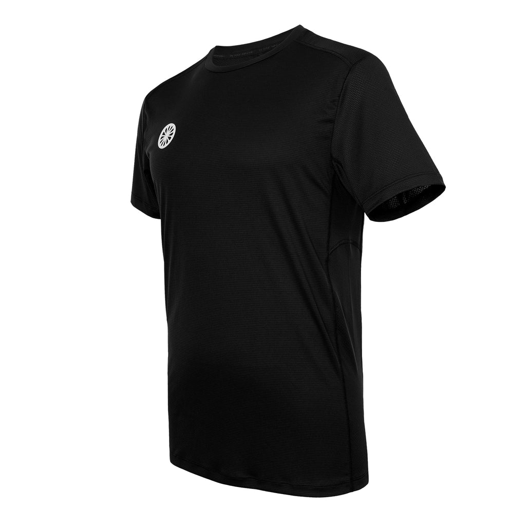 Agility tennis- en padelshirt heren in zwart – foto 2