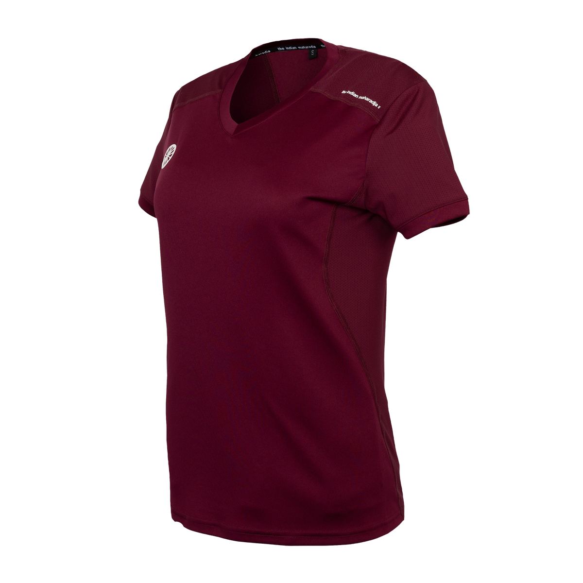 Jaipur women performance tee in rood (Bordeaux) – foto 3