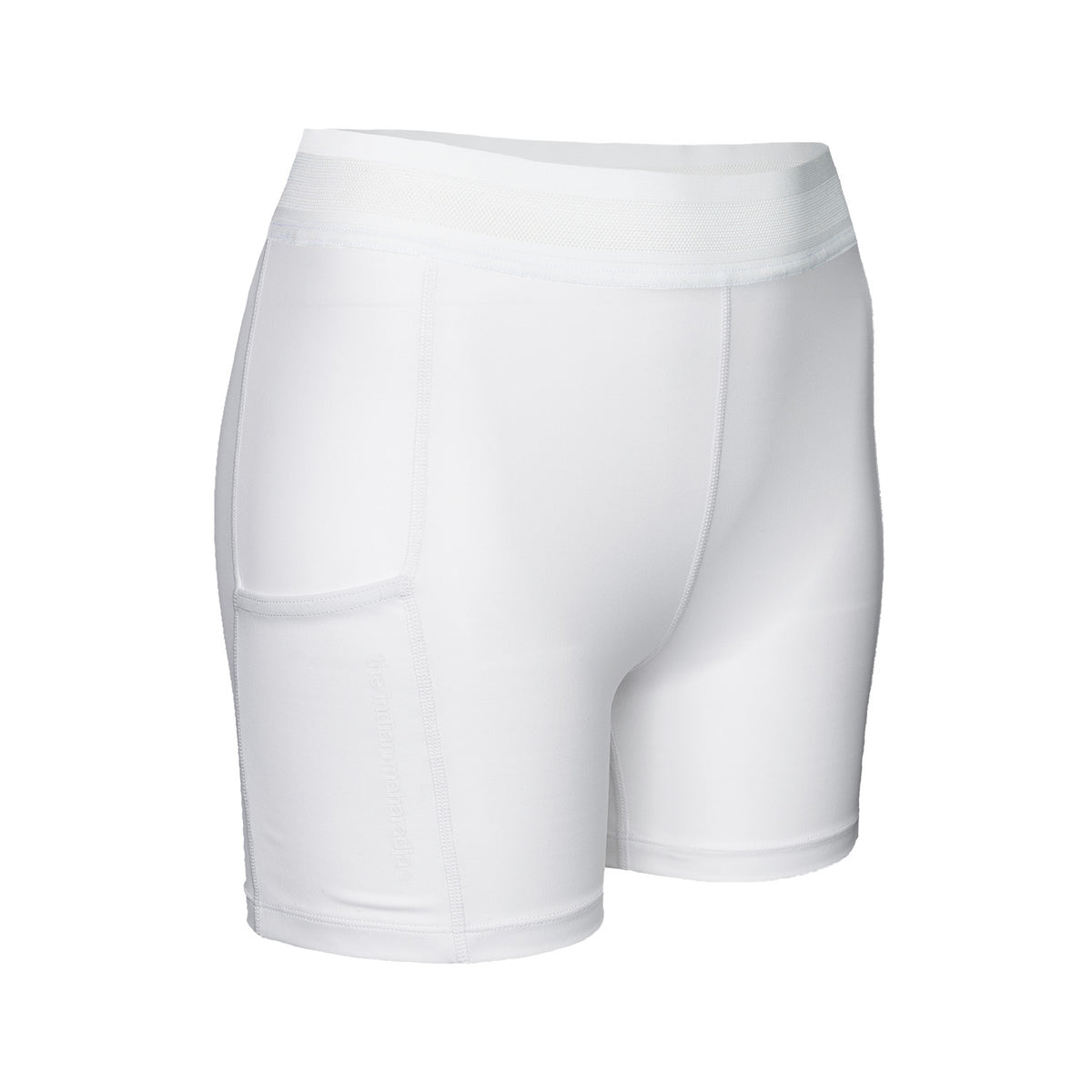 Women fine pleated skirt in wit (White) – foto 5
