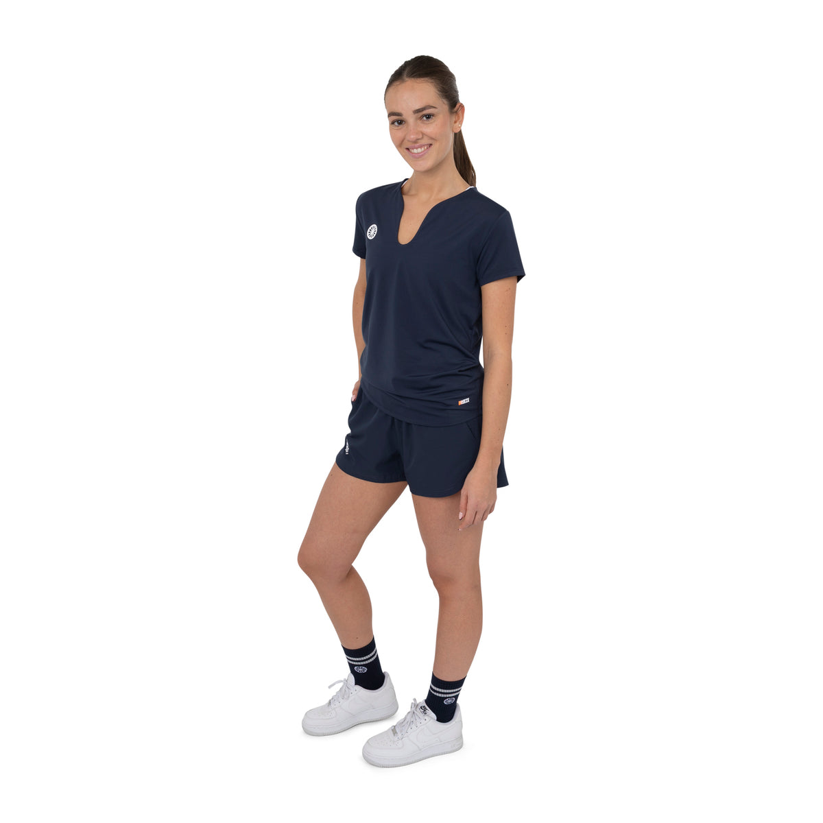 Women breeze tee in blauw (Navy) – foto 6