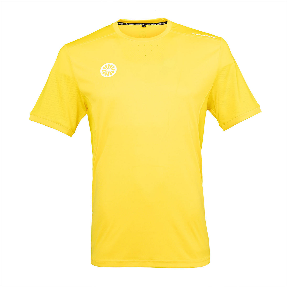 Jaipur tennis- en padelshirt jongens in geel – foto 1