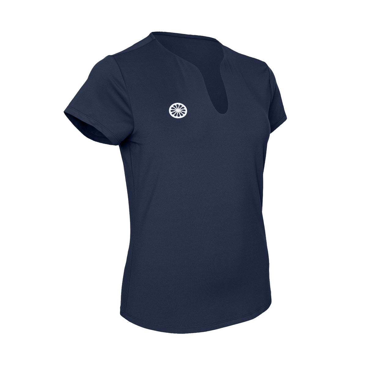 Women breeze tee in blauw (Night Blue) – foto 2