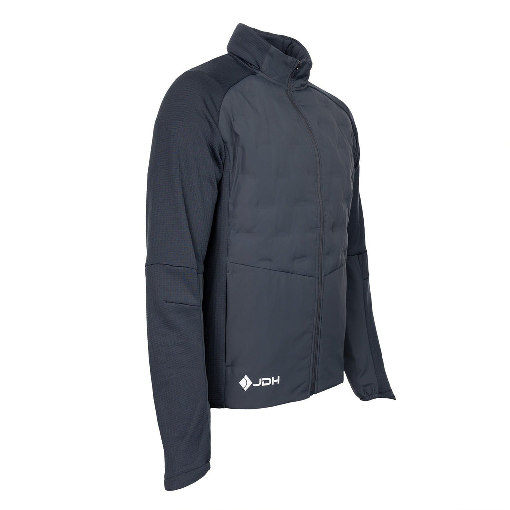 JDH Men hybrid padded jacket - Ink - 2