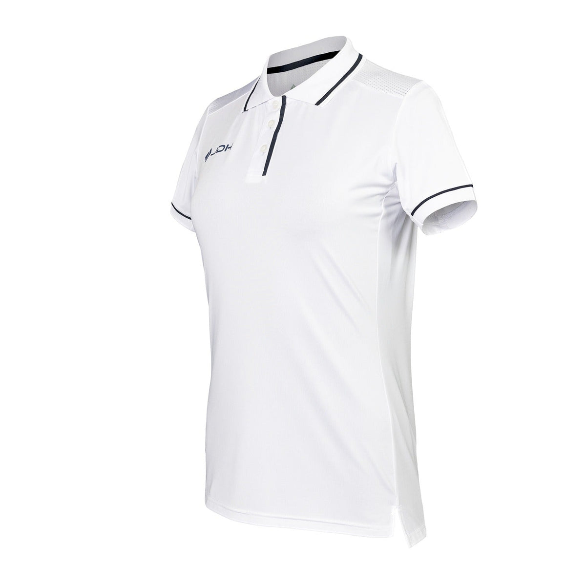 Carbon women pro polo in wit (White) – foto 4
