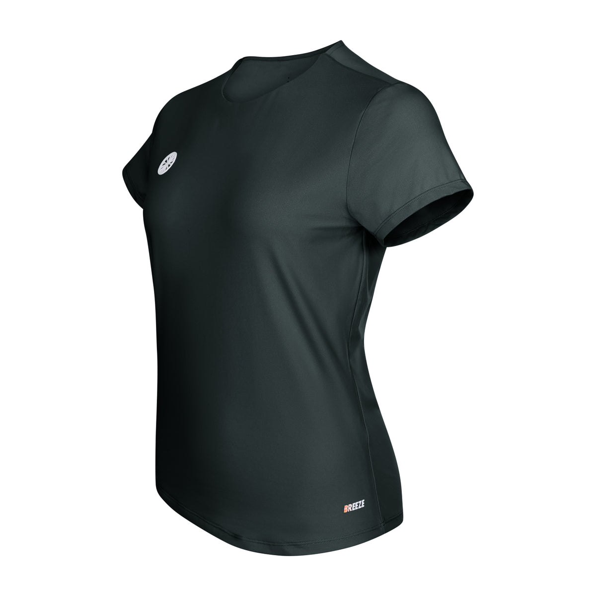 Women breeze round neck tee in grijs (Urban Grey) – foto 4