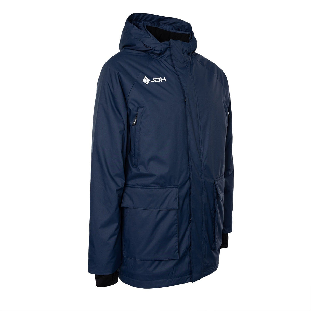 Carbon men padded jacket in blauw (Navy) – foto 2