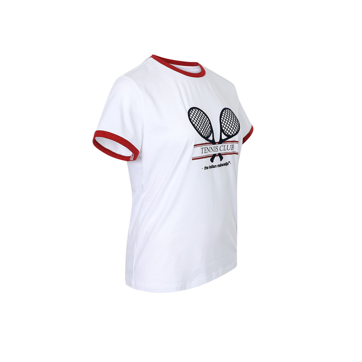 Women racket tee in rood (Volcano Red) – foto 2