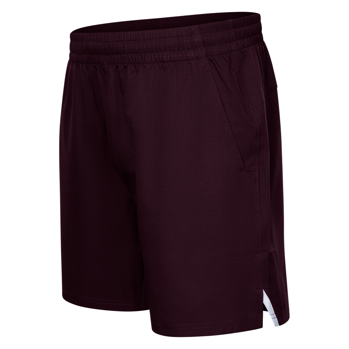 Men ripstop short in rood (Dark Berry) – foto 4