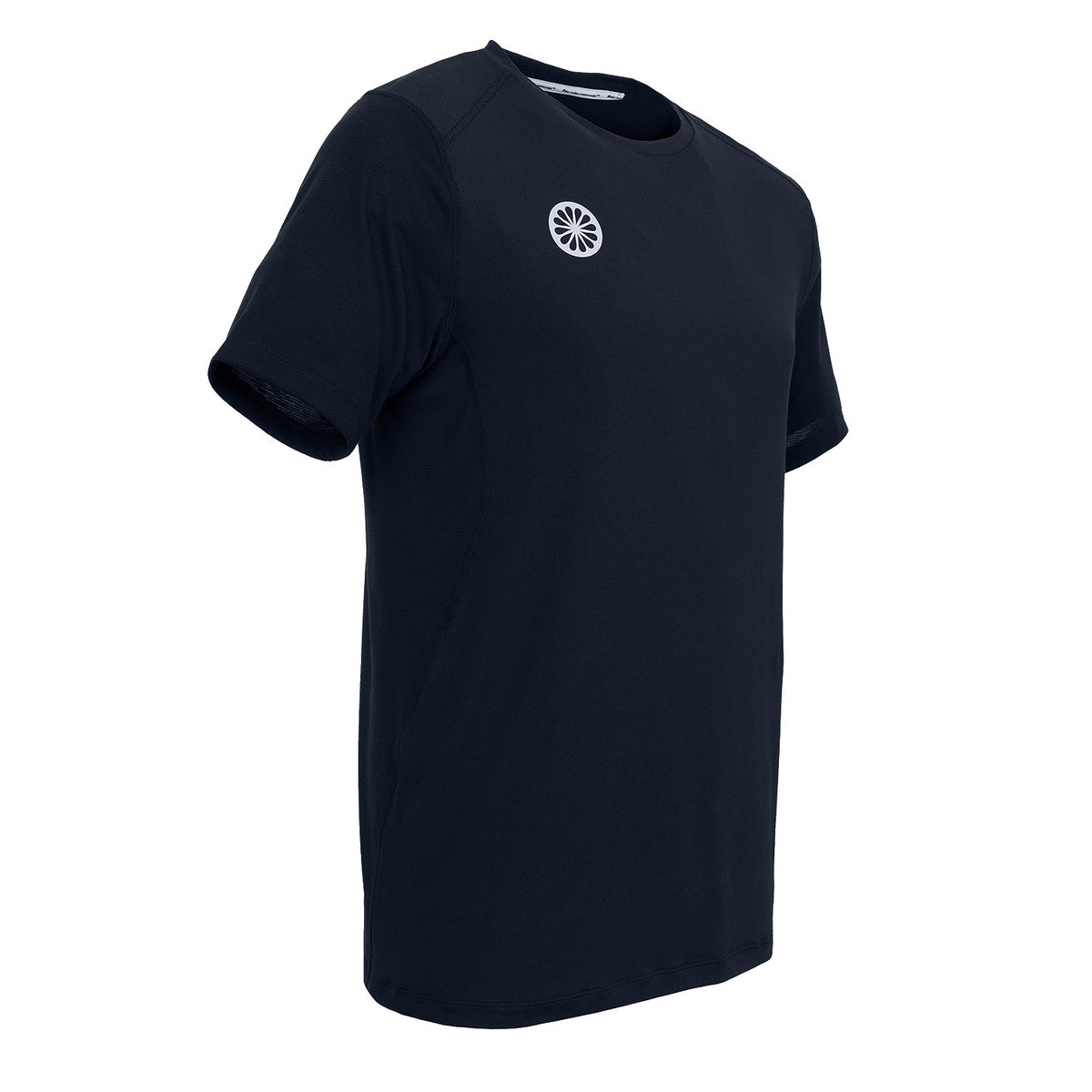 Men dry touch tee in blauw (Navy) – foto 2