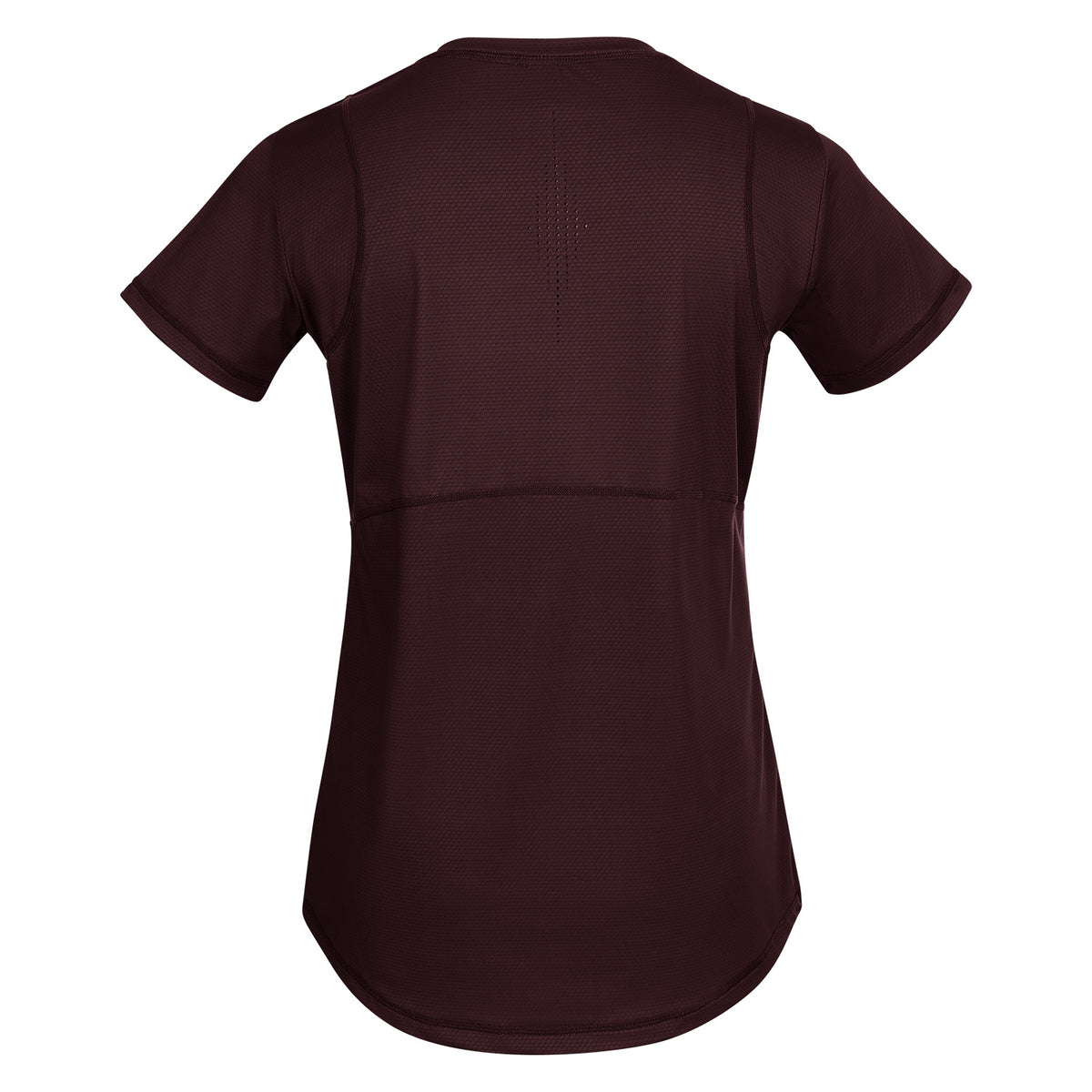Women DryShift tee in rood (Dark Berry) – foto 3