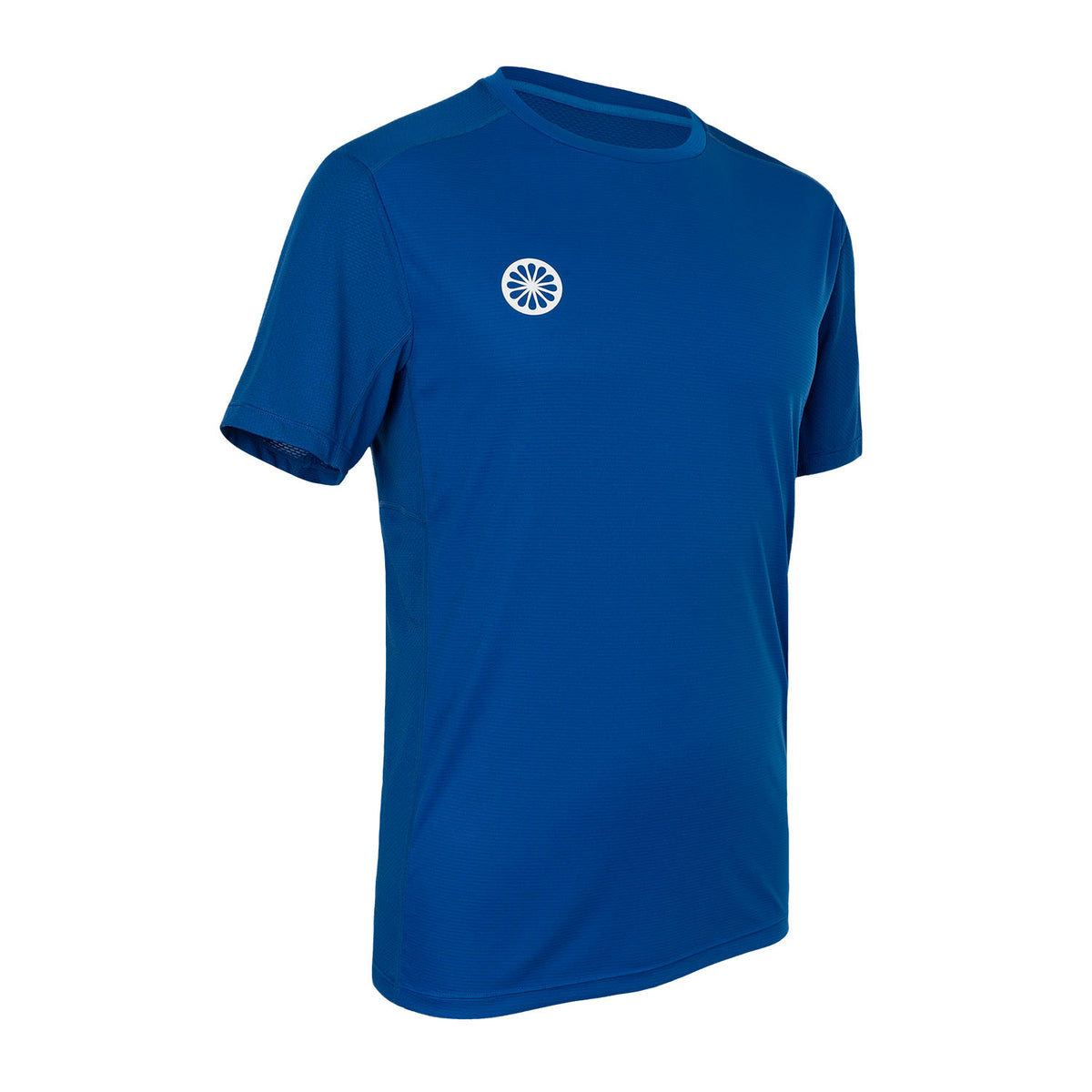 Men agility tee in blauw (Vibrant Blue) – foto 2
