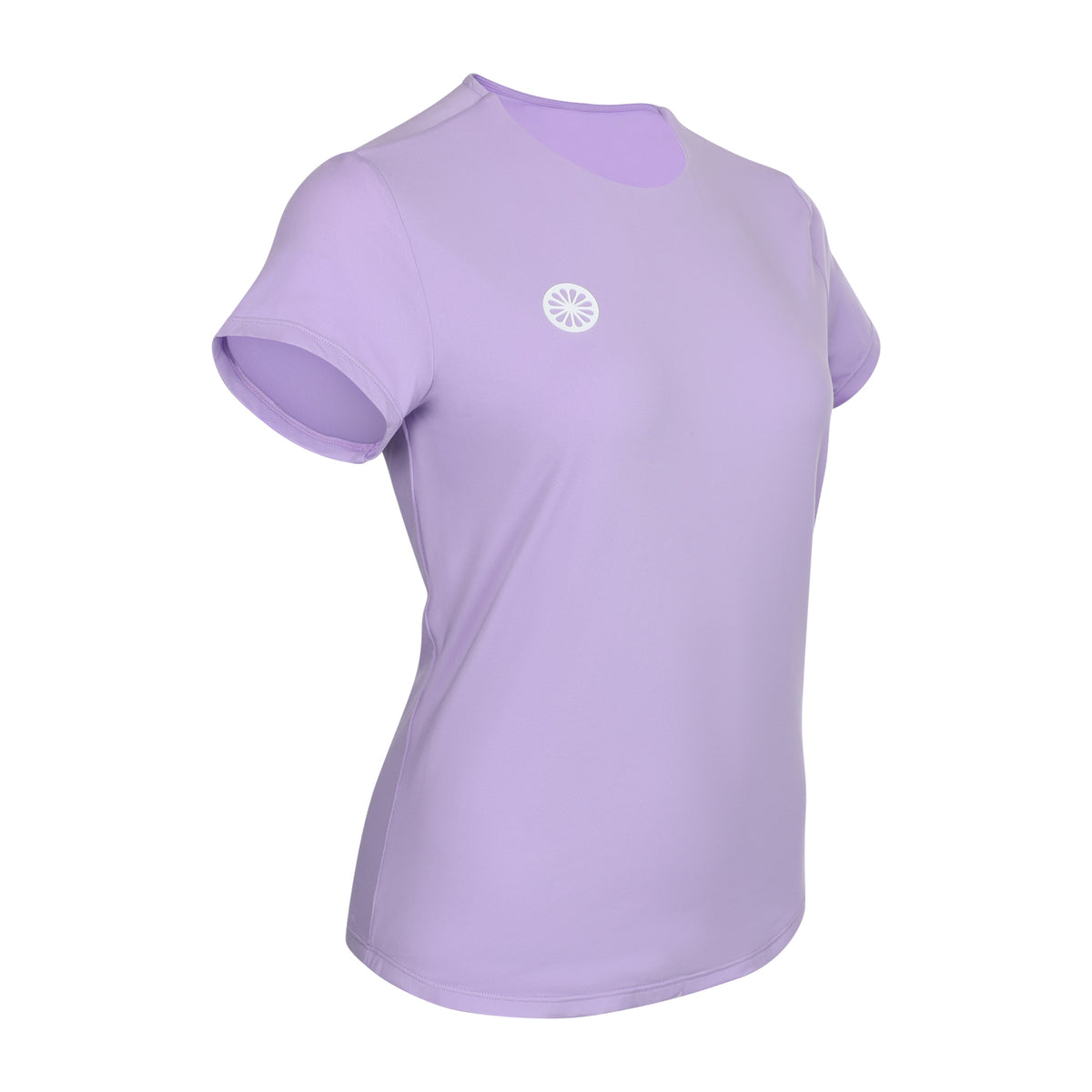 Women breeze round neck tee in roze (Violet Rose) – foto 2