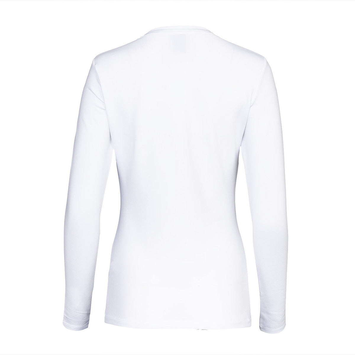Women thermo long sleeve in wit (Bright White) – foto 3