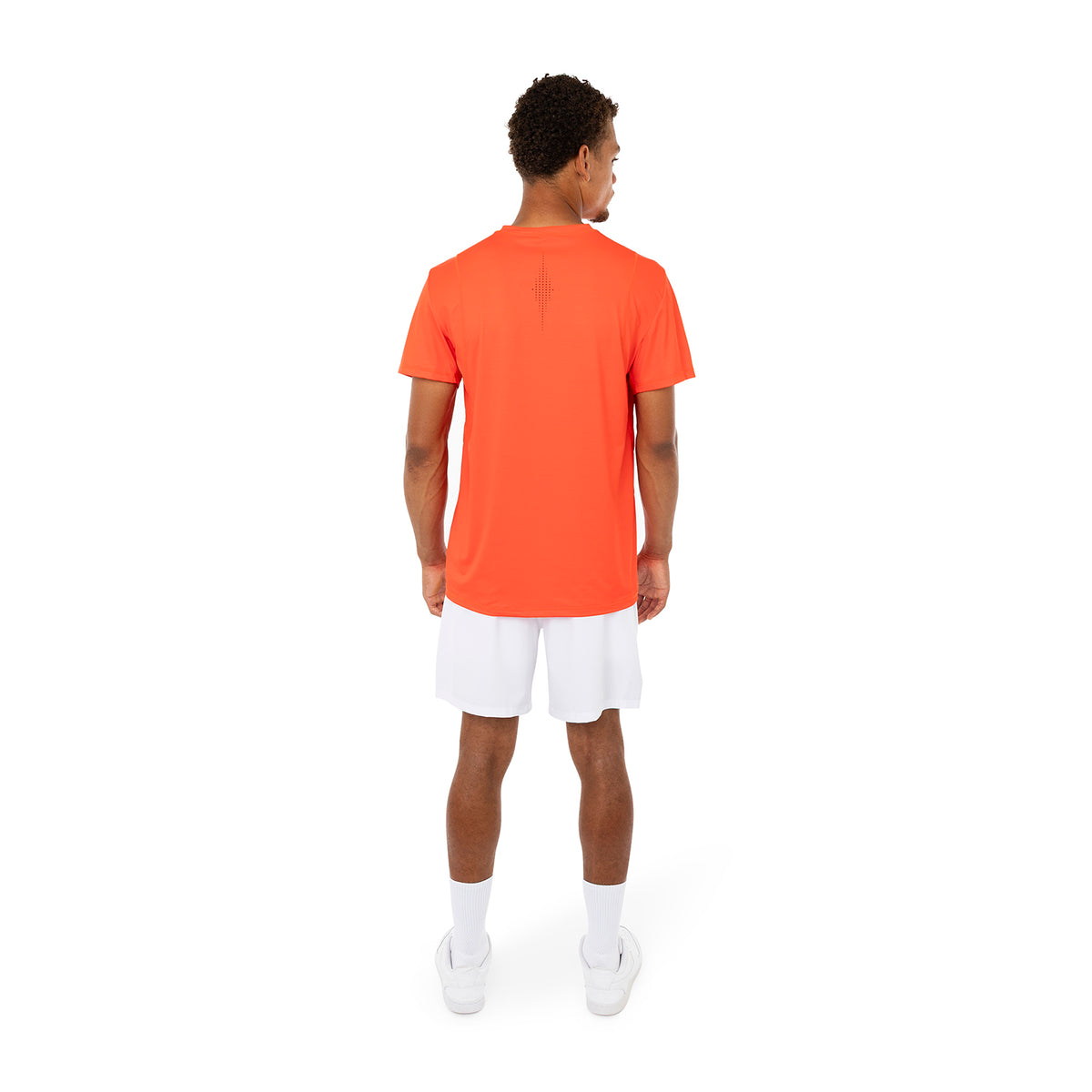 Men agility tee in oranje (Orange Syrup) – foto 7