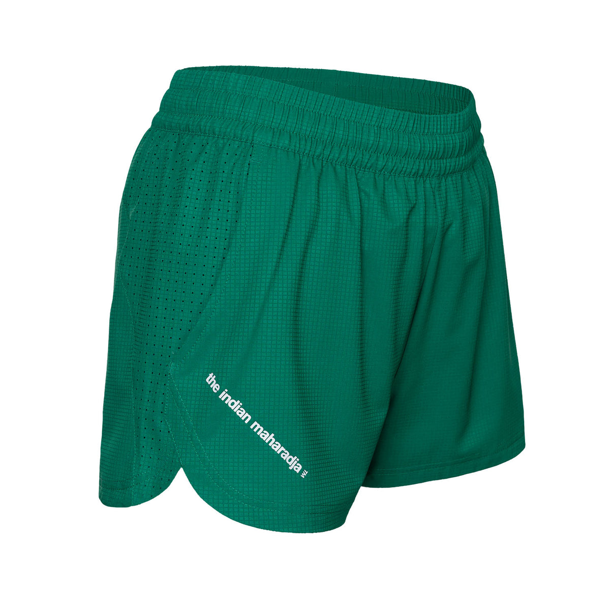 2 in 1 agility tennis- en padelshort dames in groen – foto 2