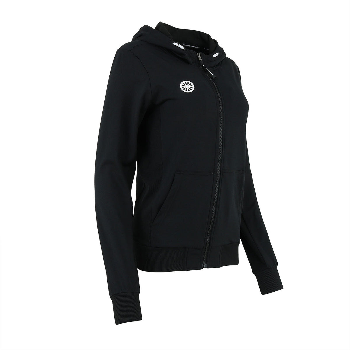Women hooded jacket in zwart (Black) – foto 2