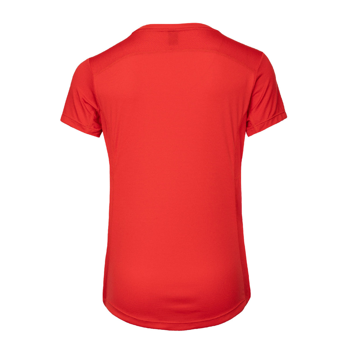 Women agility round neck tee in rood (Ruby Red) – foto 3