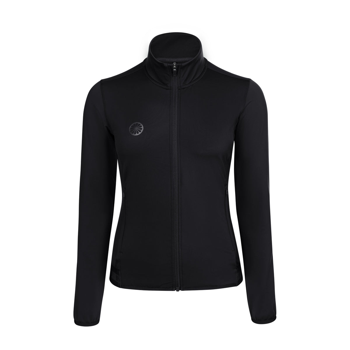 Women performance full zip in zwart (Black) – foto 1