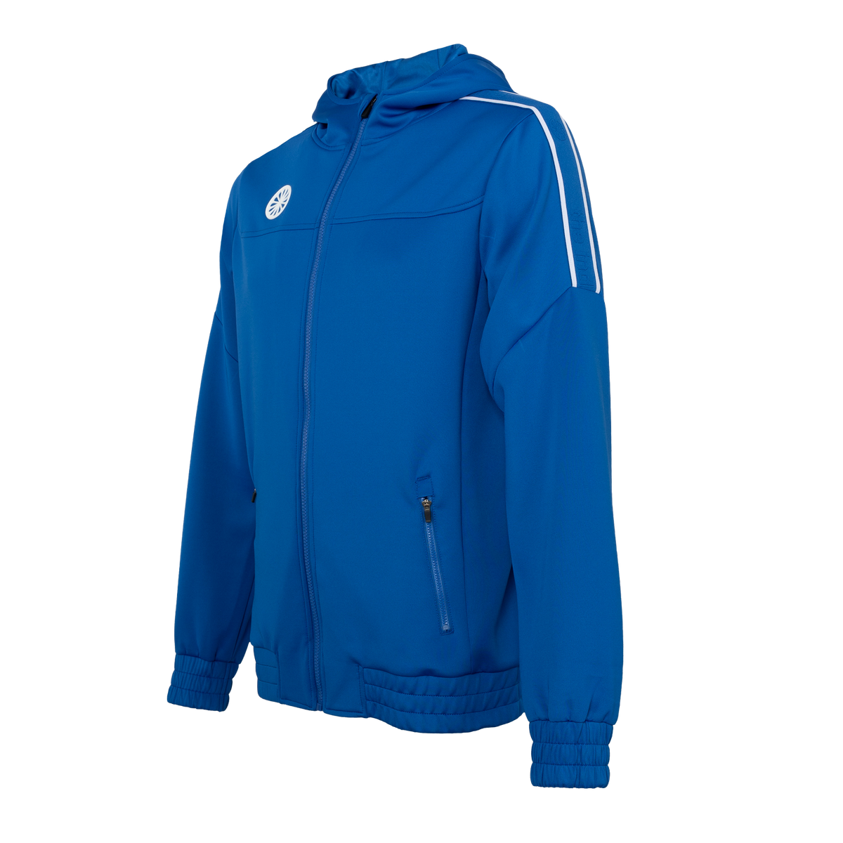Jaipur men performance hooded jacket in blauw (Cobalt) – foto 4