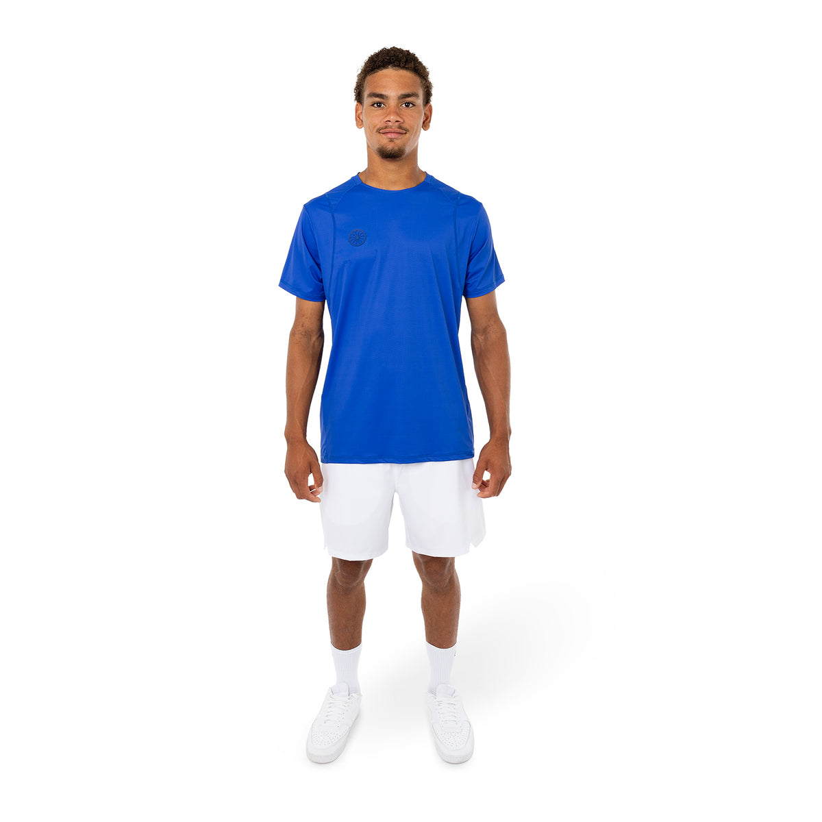 Men agility tee in blauw (Royal Blue) – foto 5