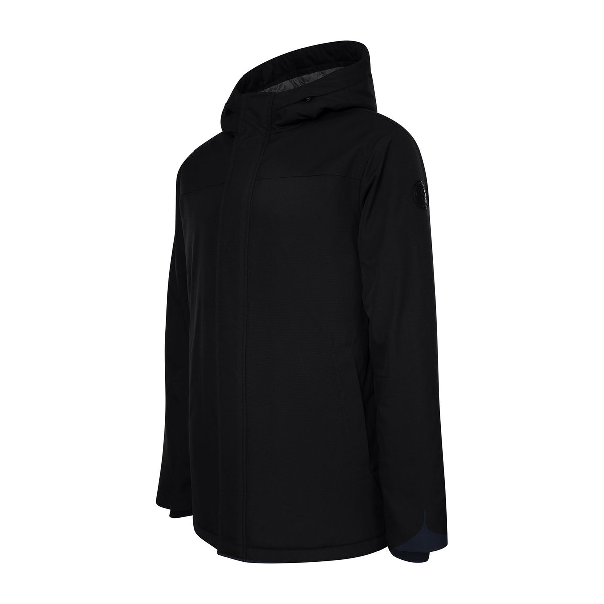 Men coach jacket in zwart (Black) – foto 4