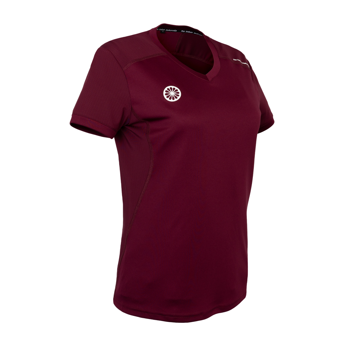 Jaipur women performance tee in rood (Bordeaux) – foto 2