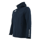 Softshell jas heren in blauw – foto 4