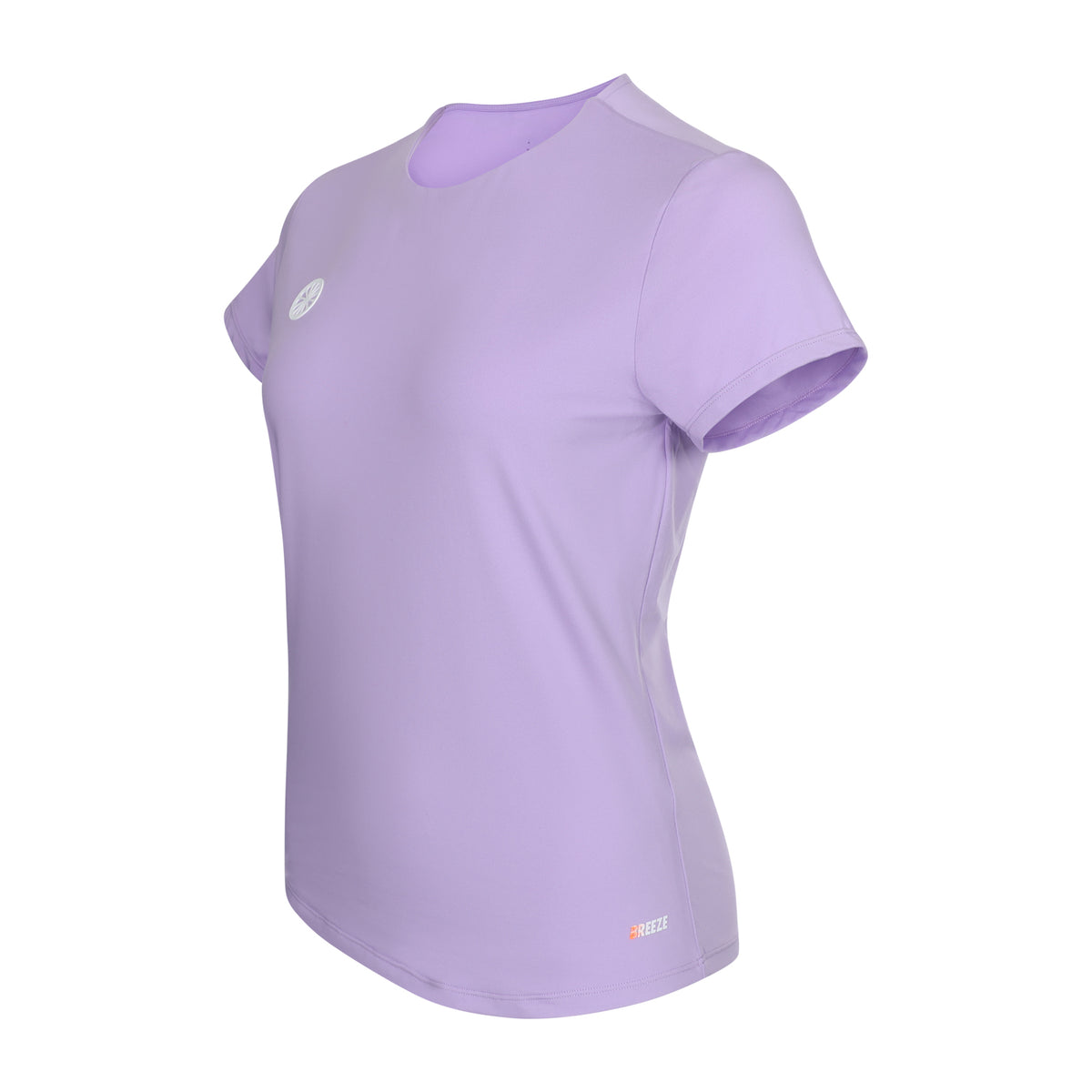 Women breeze round neck tee in roze (Violet Rose) – foto 4
