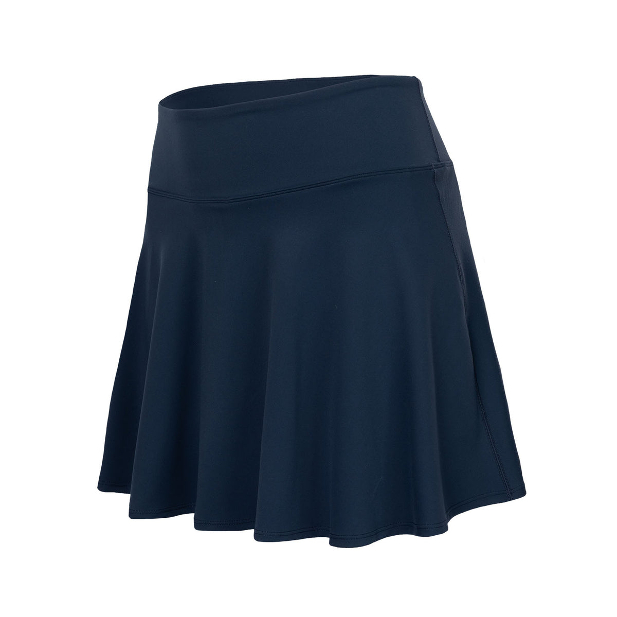 Women flowing skirt in blauw (Night Blue) – foto 4
