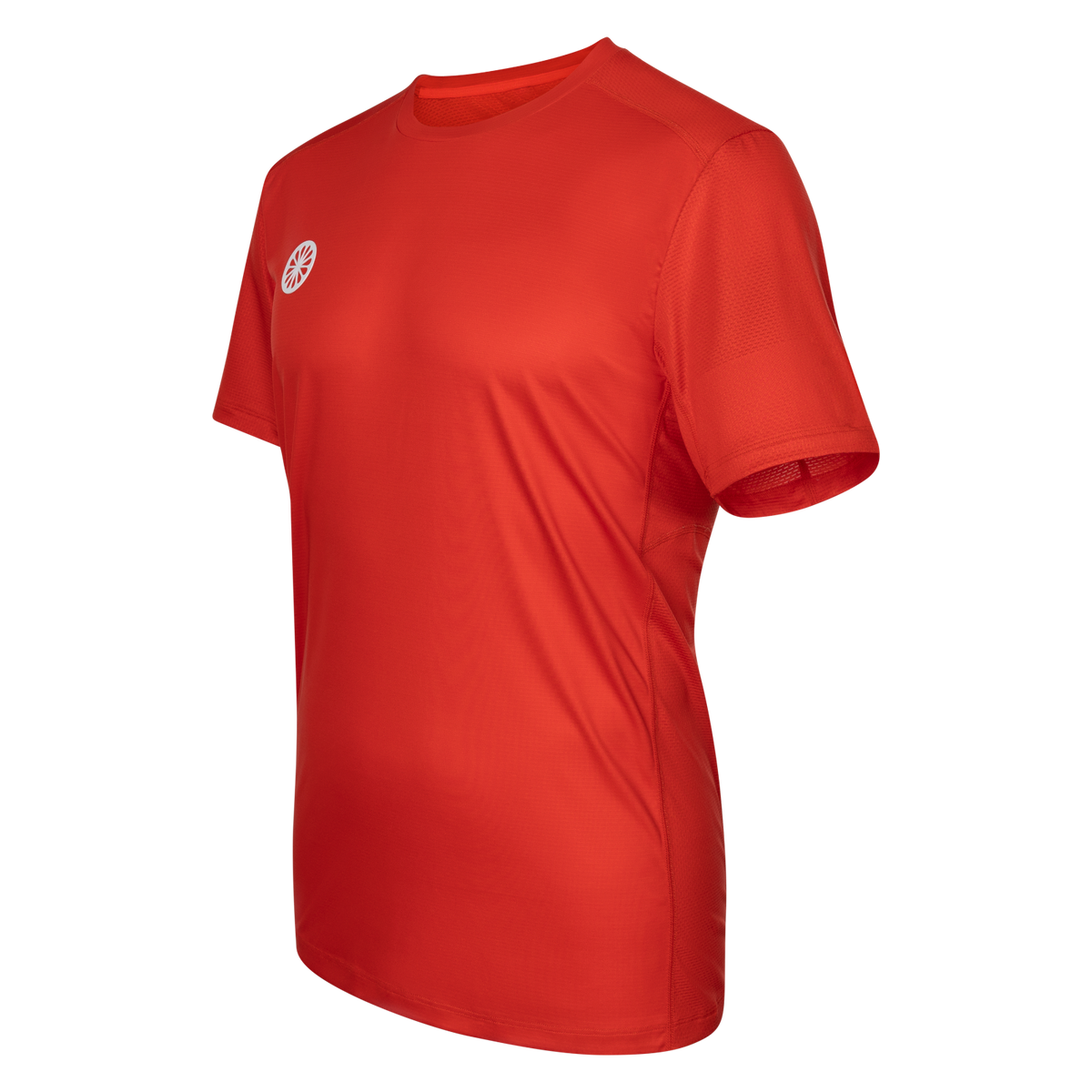 Men agility tee in oranje (Orange Syrup) – foto 4