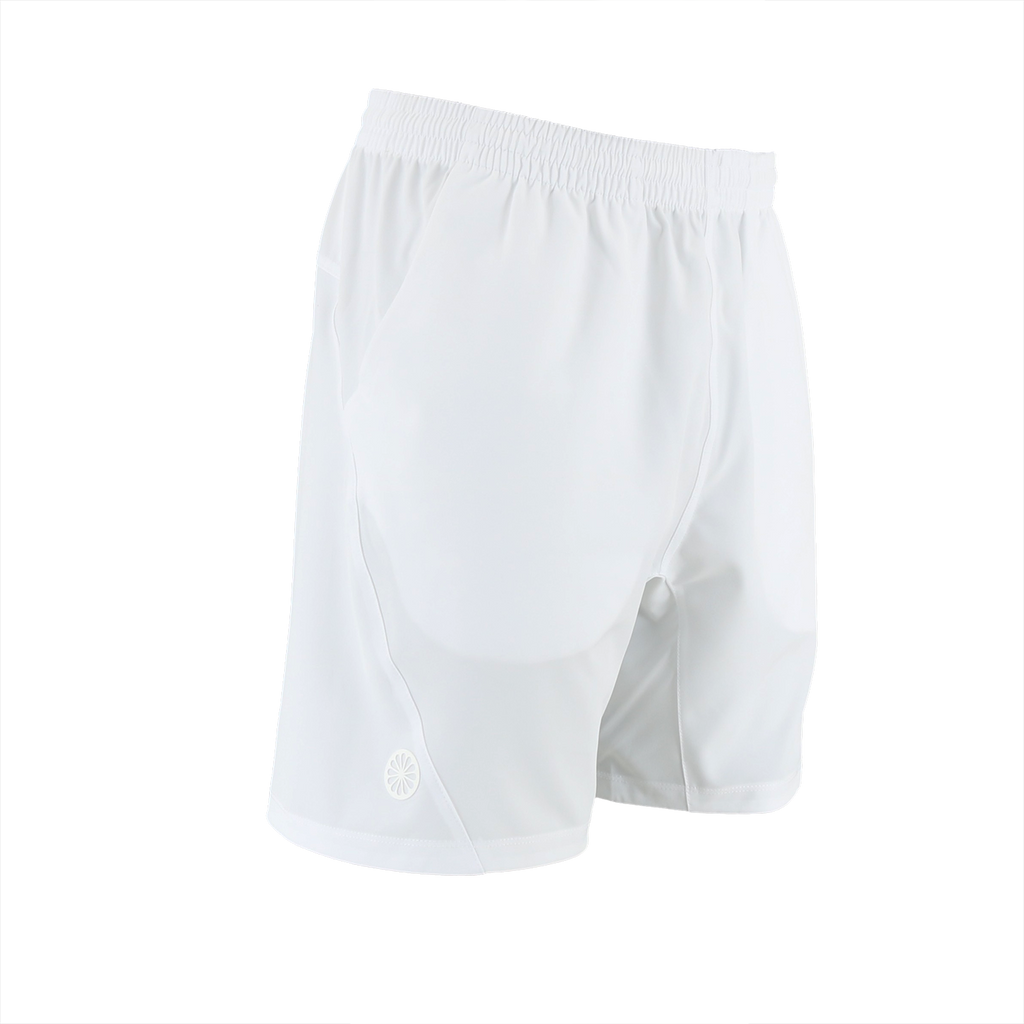 Kadiri 7 inch tennis- en padelshort heren in wit – foto 2