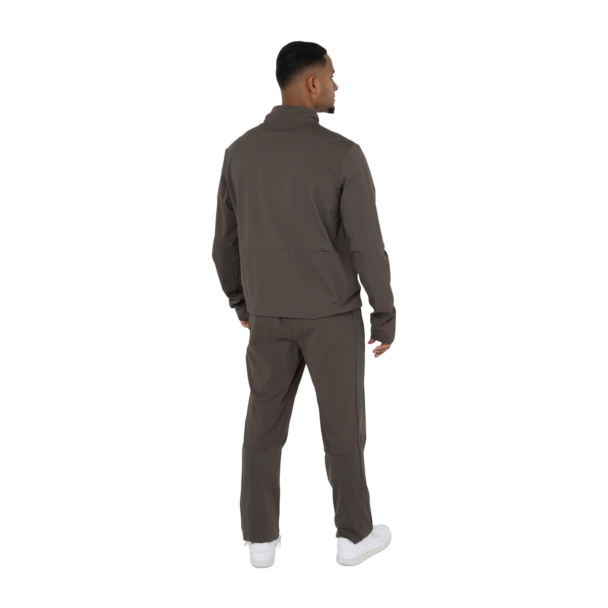 Men plyo flex pant regular fit in bruin (Black Olive) – foto 7