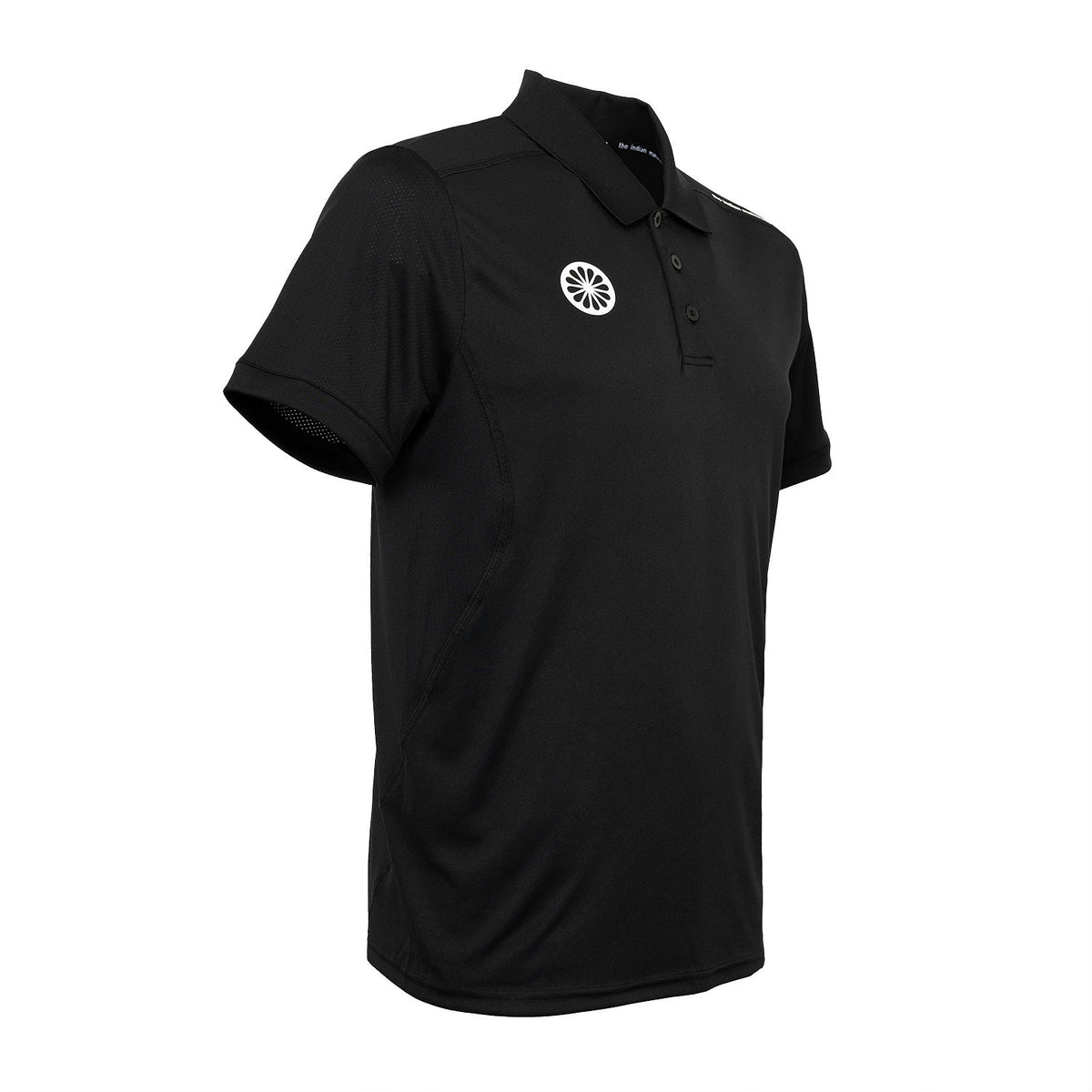 Jaipur boys performance polo in zwart (Black) – foto 3