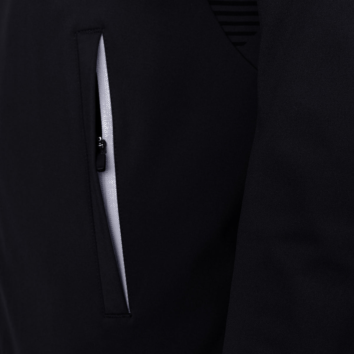 Carbon men pro jacket in zwart (Black) – foto 5