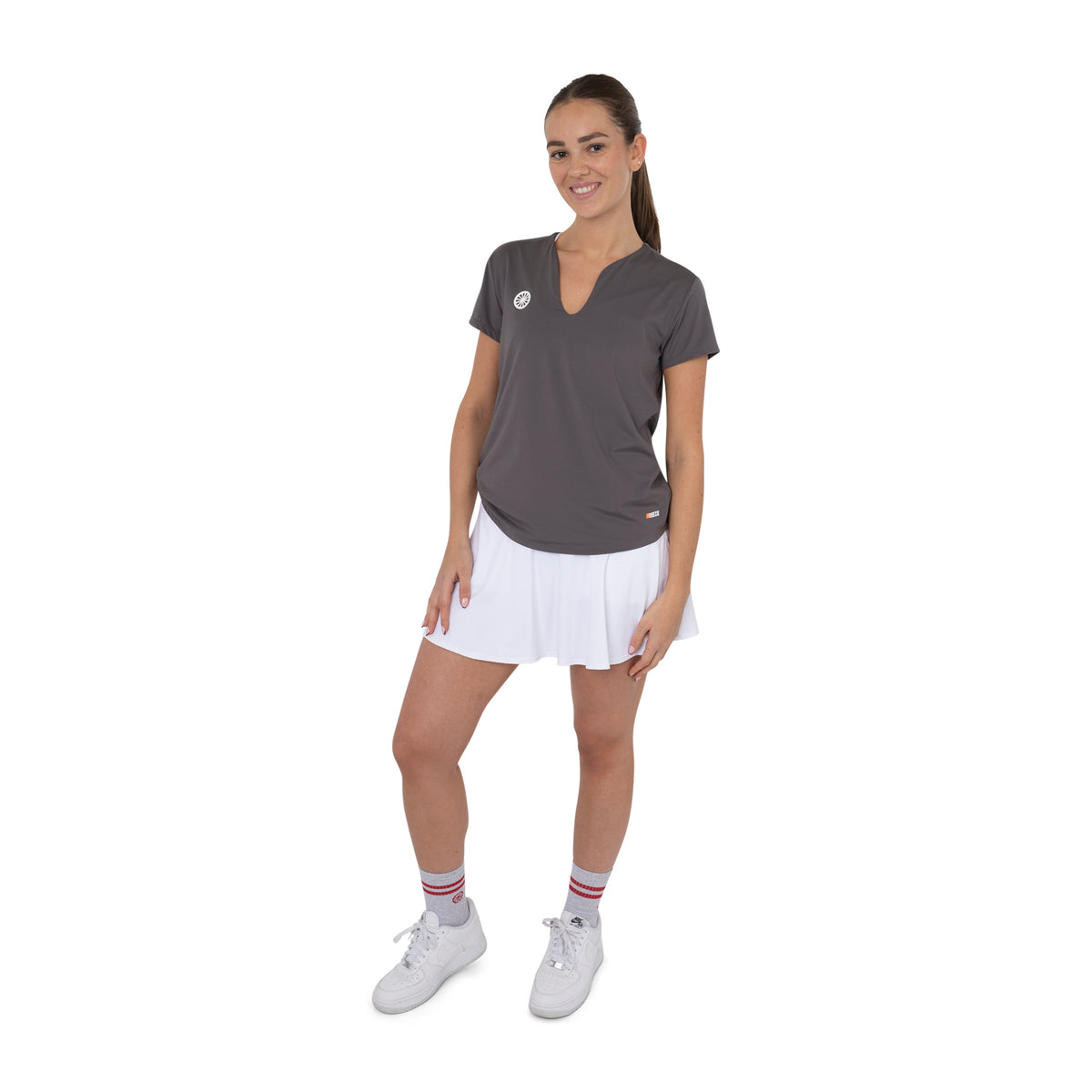 Women breeze tee in bruin (Walnut) – foto 5