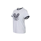 Racket T-shirt dames in grijs – foto 4
