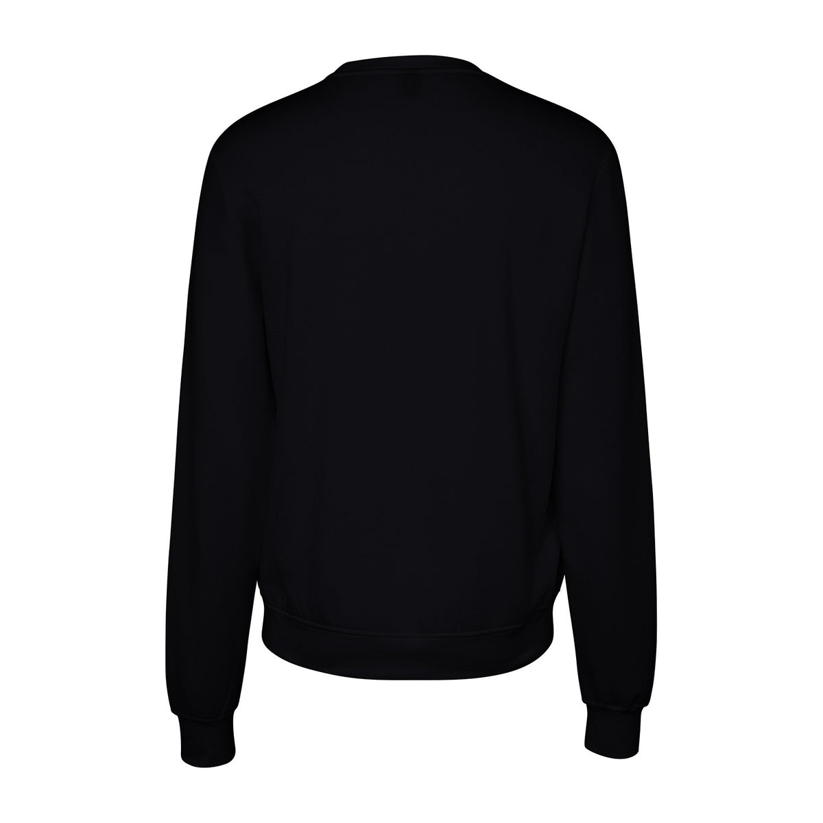 Men classic crew sweater in zwart (Black) – foto 3