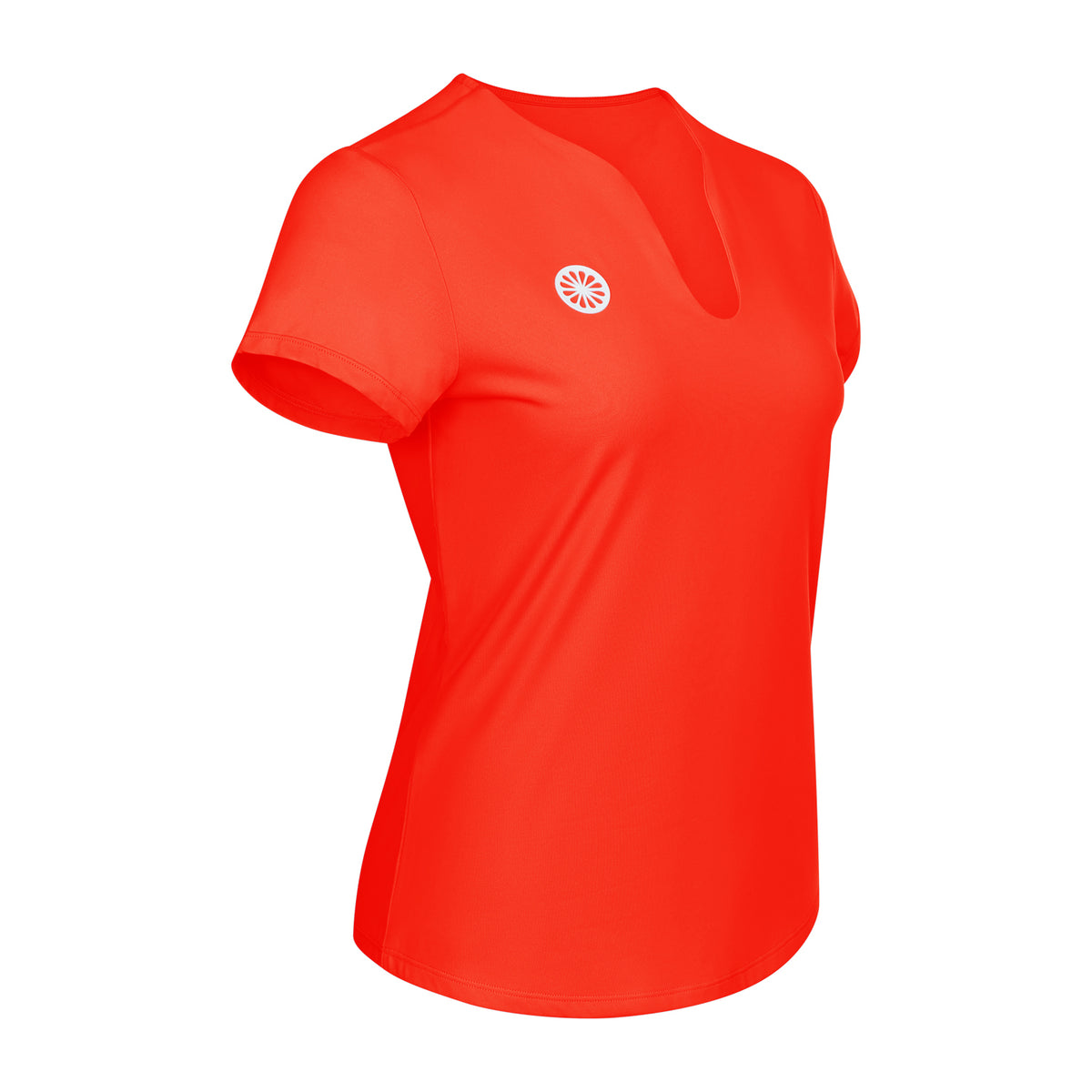 Women breeze tee in oranje (Orange Syrup) – foto 2