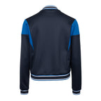 Pique bomberjack dames in blauw – foto 3
